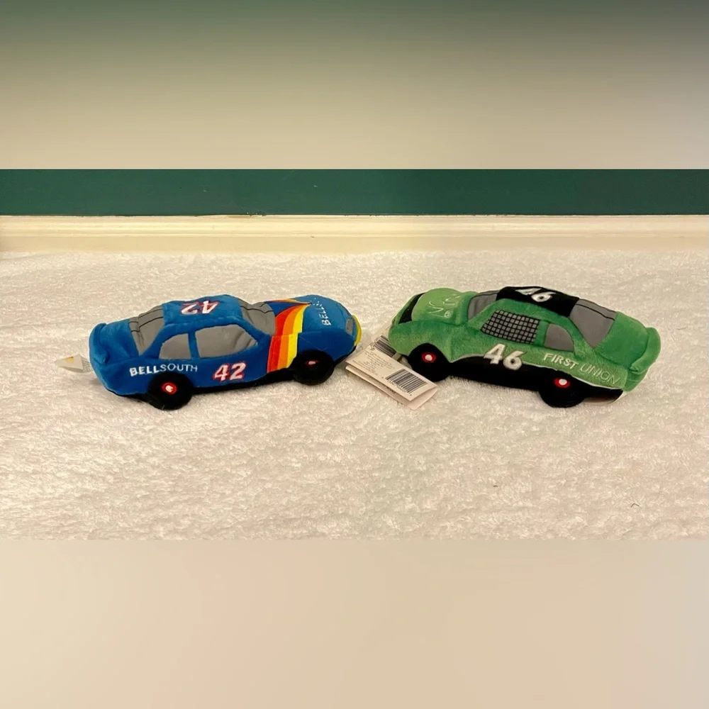 Lot of 4 NASCAR Beanie Racers #3, #13, #42 & #46. Displayed only.• - Picture 5 of 12